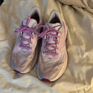 Hoka Women's Pink and Purple Athletic Shoes